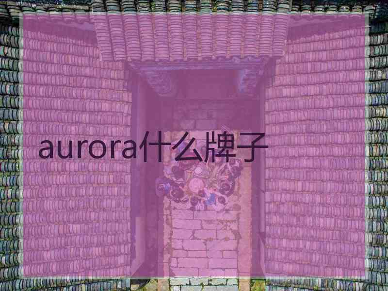 aurora什么牌子