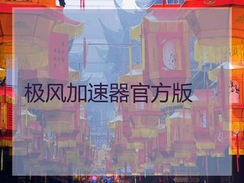 极风加速器官方版