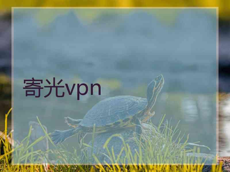 寄光vpn