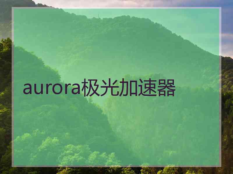 aurora极光加速器