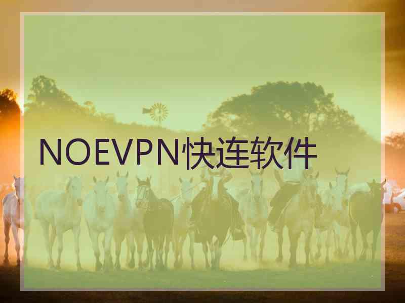 NOEVPN快连软件