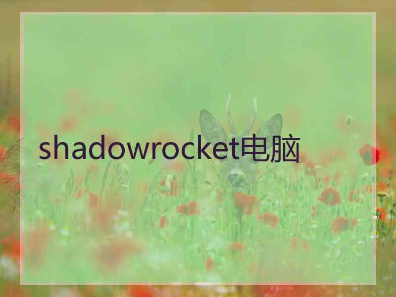 shadowrocket电脑