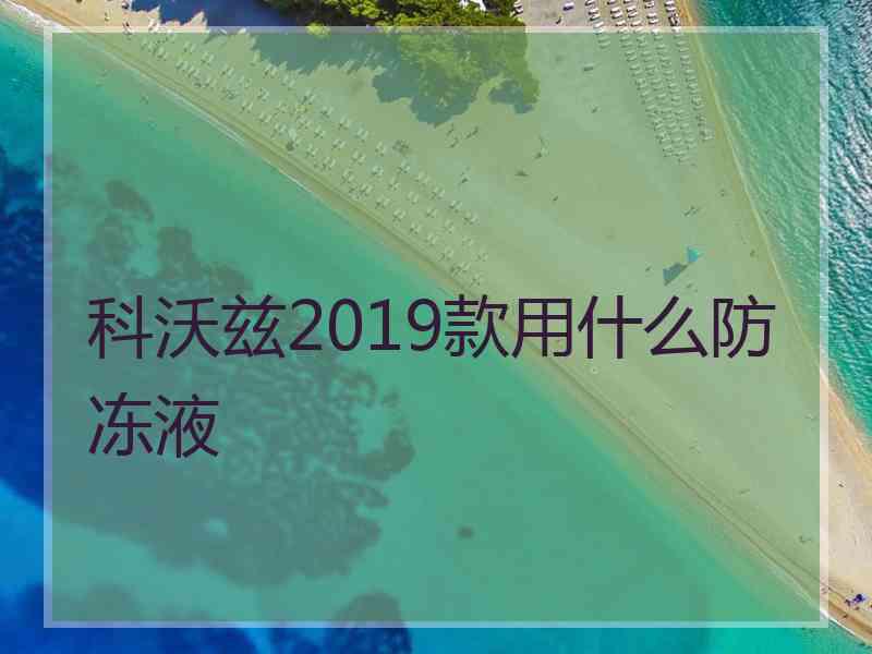 科沃兹2019款用什么防冻液