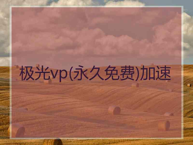 极光vp(永久免费)加速