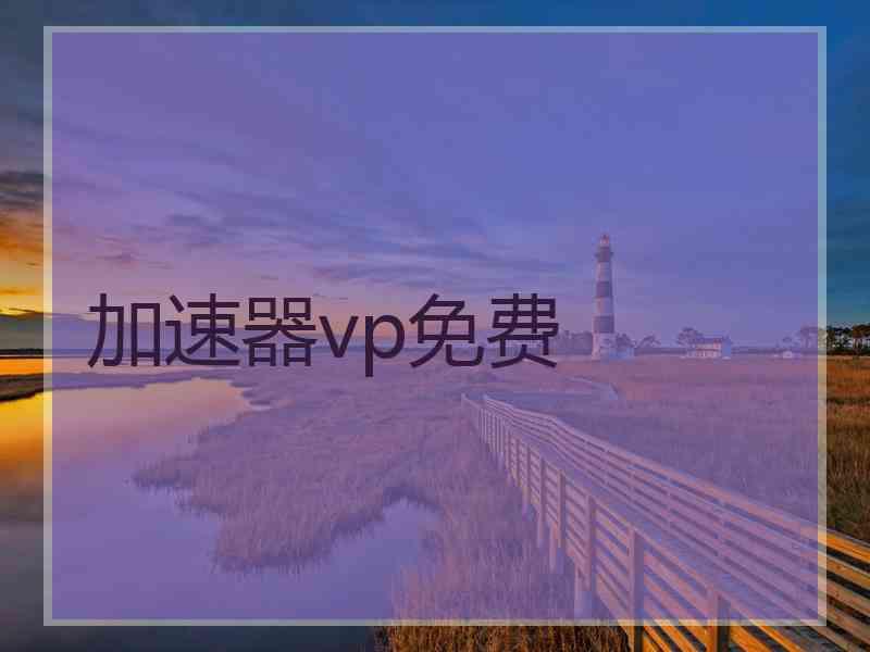 加速器vp免费