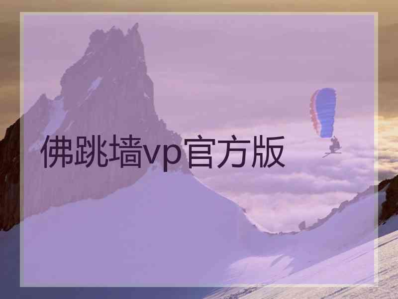 佛跳墙vp官方版