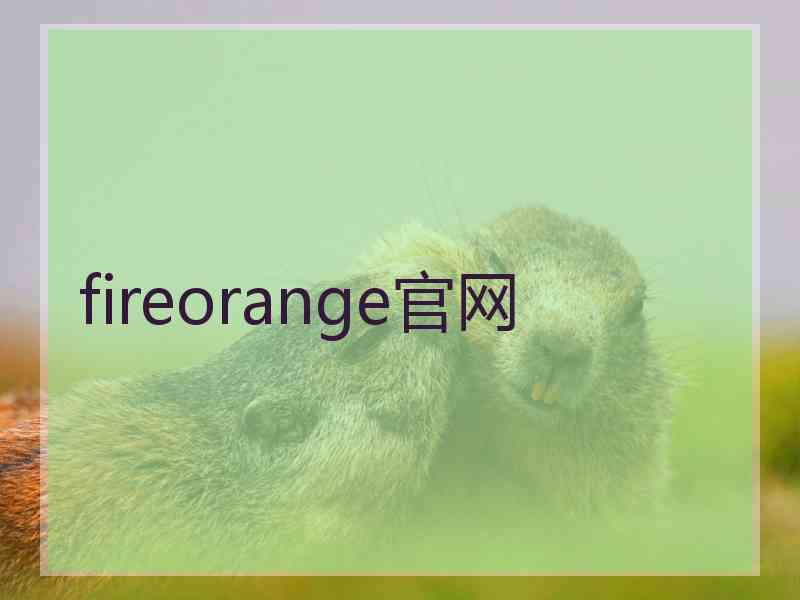 fireorange官网